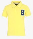 Pepe Jeans Yellow Polo Shirt Boys