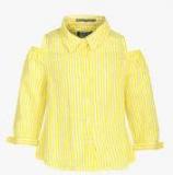 Pepe Jeans Yellow Regular Fit Casual Shirt Girls