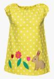 Pepito Yellow Casual Dresses & Frocks Girls