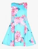 Peppermint Aqua Blue Casual Dress girls