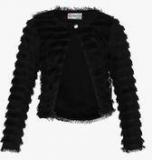 Peppermint Black Winter Jacket Girls