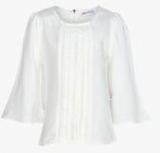 Peppermint Off White Casual Top Girls