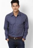 Peter England Blue Casual Shirt Men