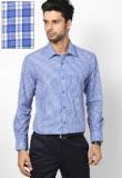 Peter England Blue Formal Shirt Men