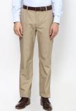 Peter England Khaki Formal Trouser Men