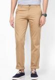 Peter England Khaki Slim Fit Chinos Men