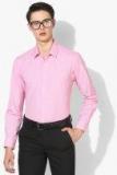 Peter England Pink Regular Fit Formal Shirt Men