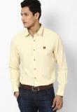 Peter England Yellow Casual Shirt Men