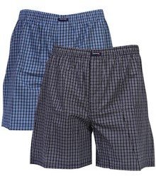 Phosphorus Blue & Green Color 2 Pack Boxers men