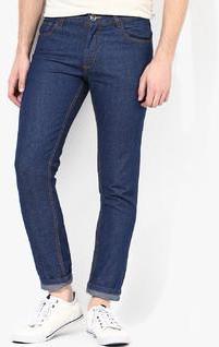 Phosphorus Blue Slim Fit Denim men