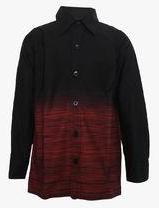 Pip & Jazz Black Casual Shirt Boys