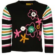 Playdate Black Sweater Girls