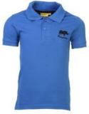 Playdate Blue Polo T Shirt Boys