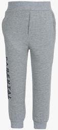 Playdate Grey Milange Track Bottoms Boys