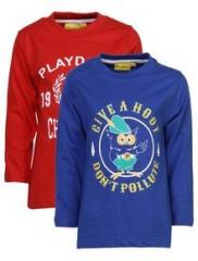 Playdate Pack Of 2 Multi/Blue Value Packs T Shirt boys