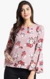 Pluss Pink Printed Blouse Women