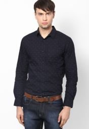 Poe Printed Black Casual Shirt men