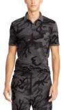 Polo Ralph Lauren Grey Printed Polo Collar T Shirt Men