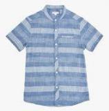 Poppers By Pantaloons Blue Regular Fit Casual Shirt boys