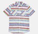 Poppers By Pantaloons Multicoloured Regular Fit Striped Casual Shirt Boys