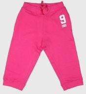 Poppers By Pantaloons Pink Track Bottom Girls