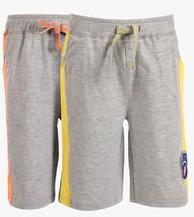 Posh Kids Pack Of 2 Grey Shorts boys