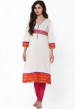 Prakhya Red Printed Kurta Women