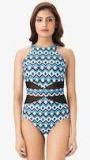 Prettysecrets Blue Printed Swimsuit Women