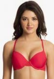 Prettysecrets Bombshell Red Fabulous Lace Push Up Bra