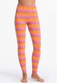 Prettysecrets Printed Orange Leggings women