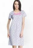 Private Lives Blue Printed Nightwear Women