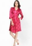 Private Lives Fuchsia Solid Nightwear Women