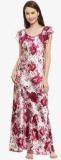 Private Lives Multicoloured Printed Gown Women