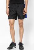 Proline Black Solid Shorts Men