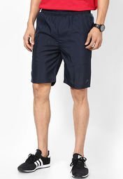 Proline Navy Blue Solids Short Men