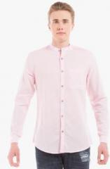 Prym Pink Solid Casual Shirt men