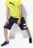 Puma Archive Logo Sweat Navy Blue Shorts Men