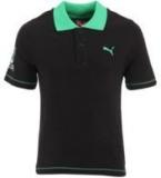 Puma Black Polo Shirt Boys