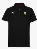 Puma Black Polo T Shirt boys