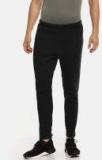 Puma Black Solid Evostripe Slim Fit Track Pants men