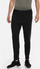 Puma Black Solid Evostripe Slim Fit Track Pants men