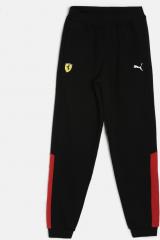 Puma Black Solid Sf Joggers boys