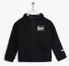 Puma Black Solid Sporty Jacket Boys