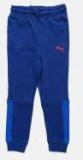 Puma Blue Justice League Straight Fit Track Pants 850271791 Boys