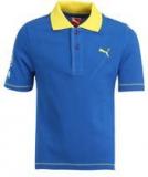 Puma Blue Polo Shirt Boys