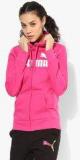 Puma Ess No.1 Fz Pink Hoodie Women