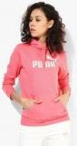 Puma Ess No.1 Pink Hoodie Women