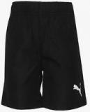 Puma Ess Woven Black Shorts Boys