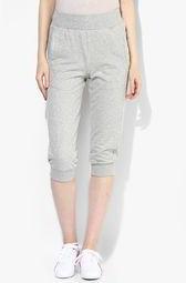 Puma Esscaprisweat Grey Capri Women