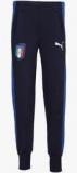 Puma Figc Italia Tribute 2006 Navy Blue Solid Track Bottoms Boys